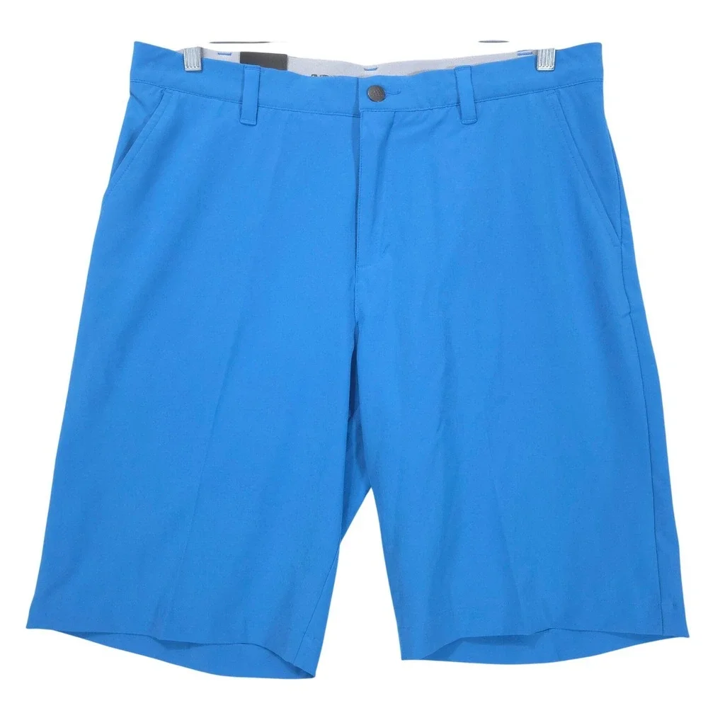 NWT Adidas Mens Ultimate 365 Golf Shorts‎ Sz 35 CZ8608 Bright Blue 10